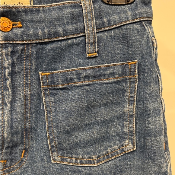 Madewell Perfect Vintage Wide-Leg Patch Pocket Jeans – Caronia Wash – Size 26 - Picture 5 of 14